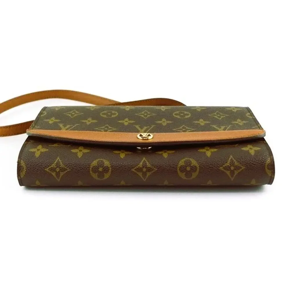 Authentic Louis Vuitton BORDEAUX 27 Monogram Crossbody/Clutch 2-way AZ1911